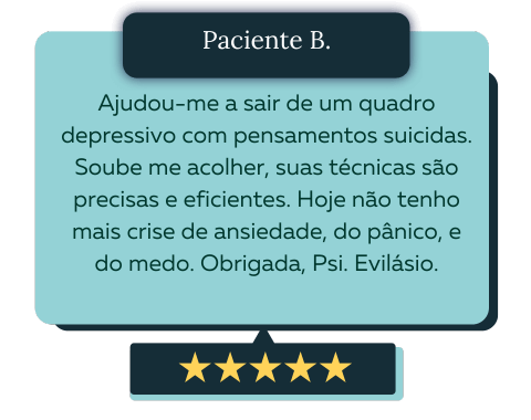 Depoimento Psicólogo DF