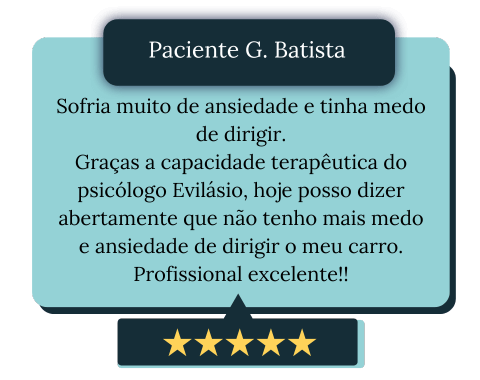 Depoimento Psicólogo Evilásio Brasília